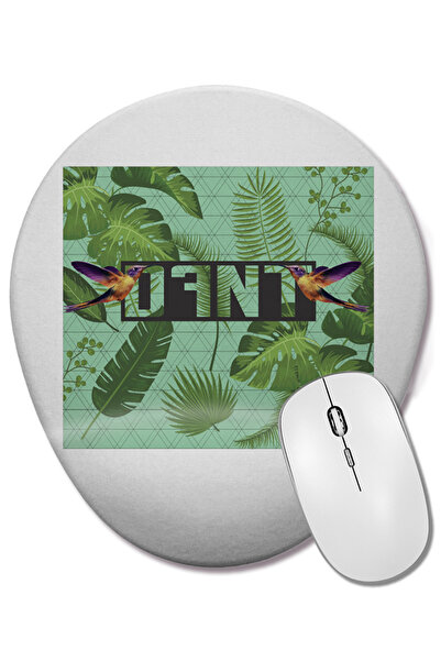 BASKI DÜNYASI Brasilidades 1 Mouse Pad oval cu suport pentru încheietura mâinii