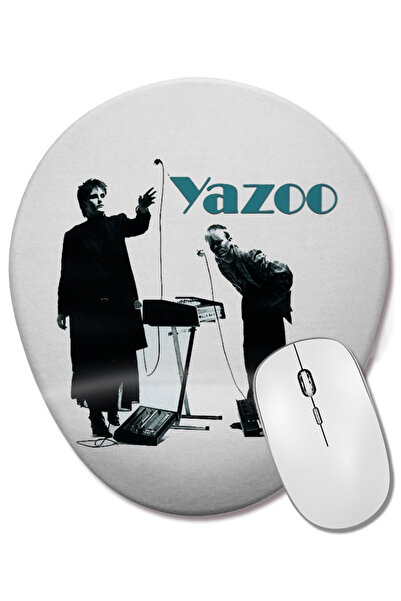 BASKI DÜNYASI Mouse Pad oval Yazoo cu suport pentru încheietura mâinii