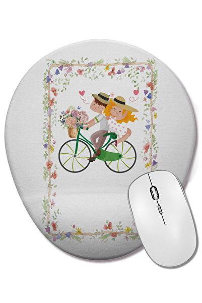 BASKI DÜNYASI Δώρο για την Ημέρα του Αγίου Βαλεντίνου 03 Οβάλ ποντίκι με υποσ...