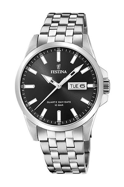FESTİNA Ceas pentru bărbați Festina F20357/4 Classic Day-Date 41mm 10ATM