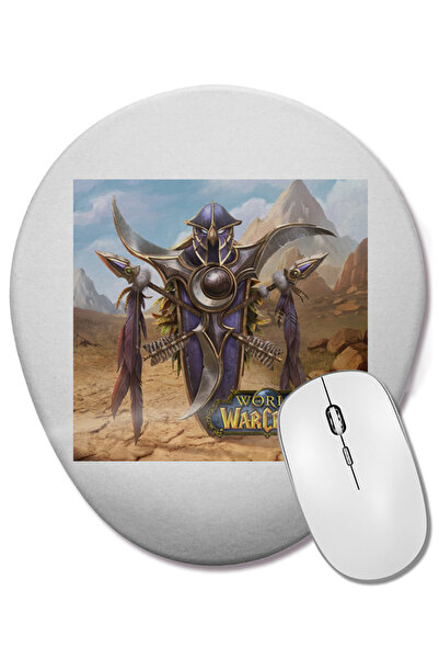 BASKI DÜNYASI World of Warcraft 01 Ovalna podloga za miša sa podrškom za zglob