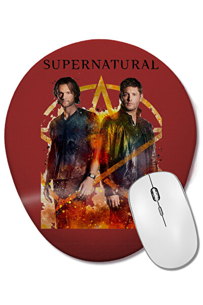 BASKI DÜNYASI Οβάλ ποντίκι με υποστήριξη καρπού Supernatural