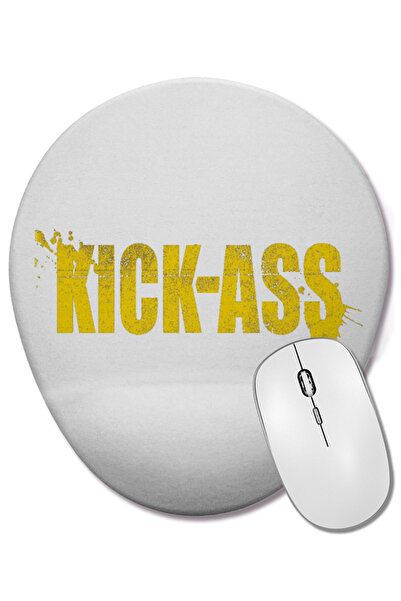 BASKI DÜNYASI Kick Ass Mouse Pad oval cu suport pentru încheietura mâinii