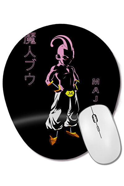 BASKI DÜNYASI Mouse Pad oval cu suport pentru încheietura mâinii Anime Majin ...