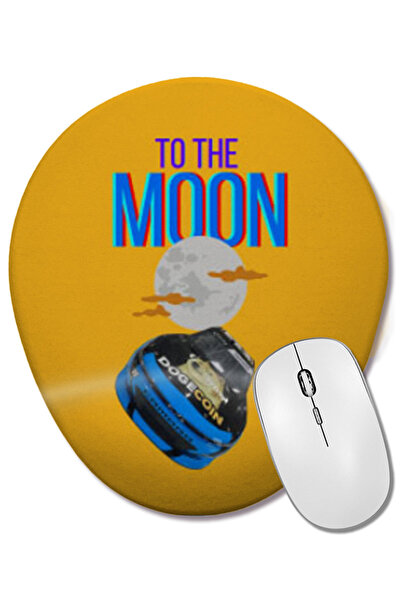 BASKI DÜNYASI Οβάλ ποντίκι ποντικοπολιτείας με λογότυπο Dogecoin Crypto Merch...