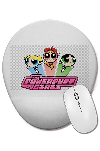 BASKI DÜNYASI Οβάλ ποντίκι με υποστήριξη καρπού Powerpuff Girls