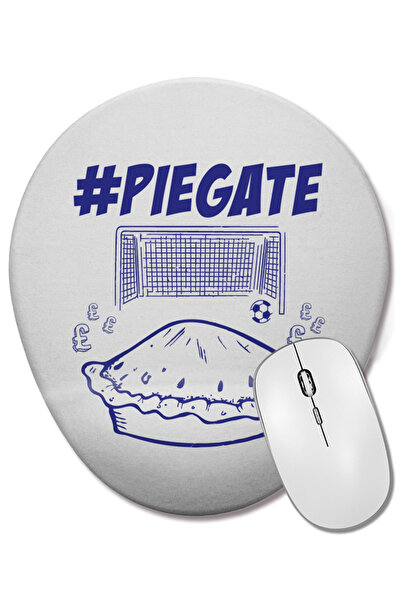 BASKI DÜNYASI Οβάλ ποντίκι ποντικοπολίτη με στήριγμα καρπού με θέμα τον ποδόσ...