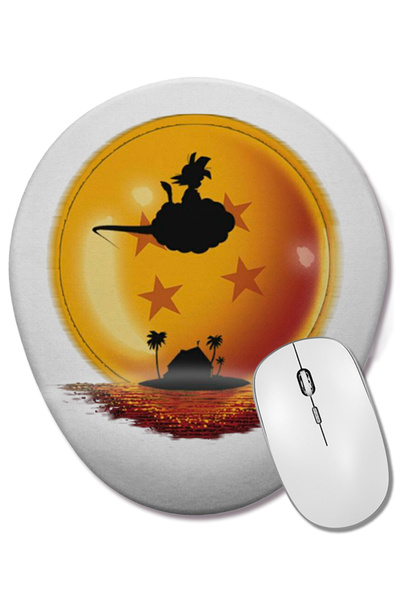 BASKI DÜNYASI Οβάλ ποντίκι με υποστήριξη καρπού Goku Nuvem Voadora