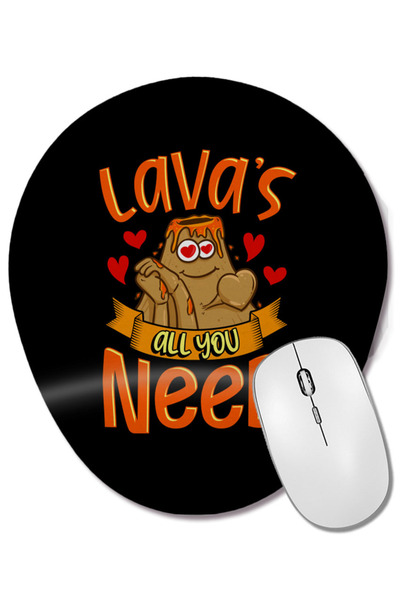 BASKI DÜNYASI Симпатична и забавна Lava's All You Need Volcano Red Bilek Dest...