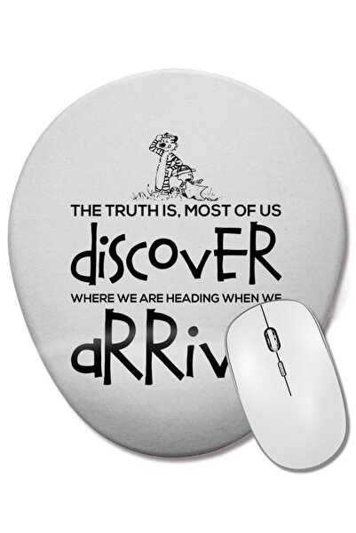 BASKI DÜNYASI Când ajungem, citatul lui Calvin și Hobbes este pe mouse pad ov...