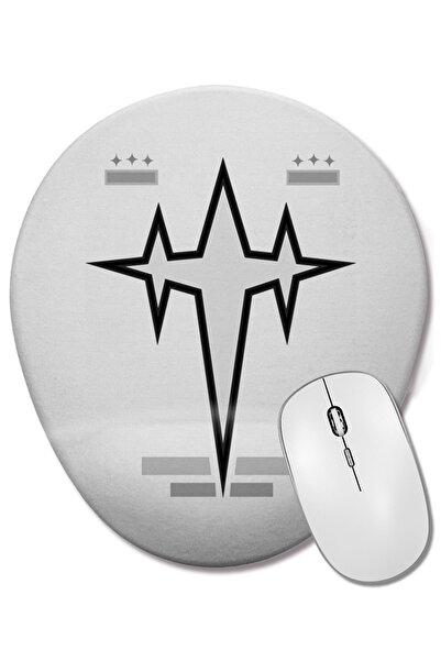 BASKI DÜNYASI Mouse Pad oval cu suport pentru încheietura mâinii Uniforme Goku