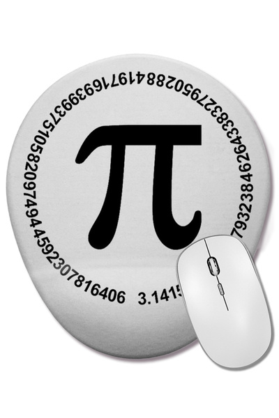 BASKI DÜNYASI Mouse Pad oval cu suport pentru încheietura mâinii, cu numărul ...