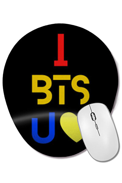 BASKI DÜNYASI I Love My Girlfriend GIFT 2022 Οβάλ ποντίκι με υποστήριξη καρπού