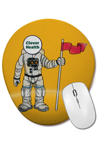 BASKI DÜNYASI Clover Health Investments Corp Stock Mouse Pad oval cu suport p...