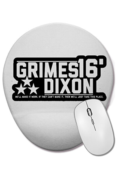 BASKI DÜNYASI GRIMES DIXON 2016 Οβάλ πλακάκι ποντικιού με στήριγμα καρπού