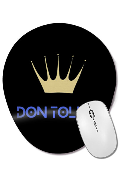 BASKI DÜNYASI Mouse Pad oval cu suport pentru încheietura mâinii Don Toliver ...