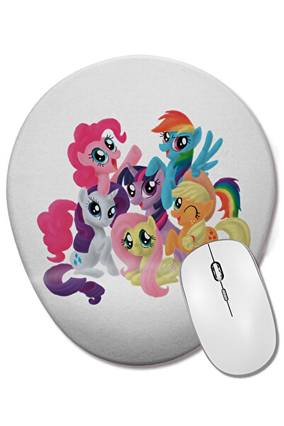 BASKI DÜNYASI My Little Pony Birthday 02 Οβάλ ποντίκι με υποστήριξη καρπού