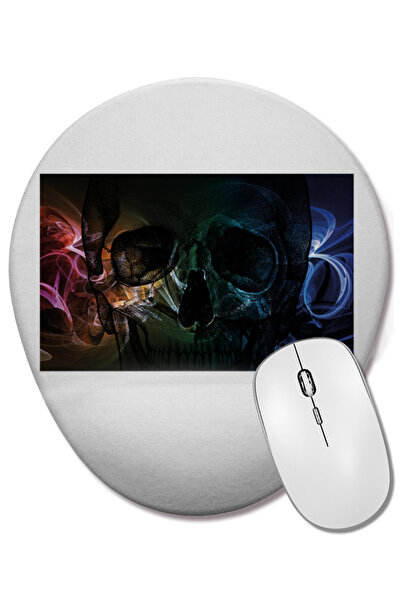 BASKI DÜNYASI Mouse Pad oval cu suport pentru încheietura mâinii Camuflada