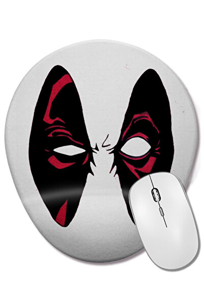 BASKI DÜNYASI Mouse Pad oval Deadpool cu suport pentru încheietura mâinii
