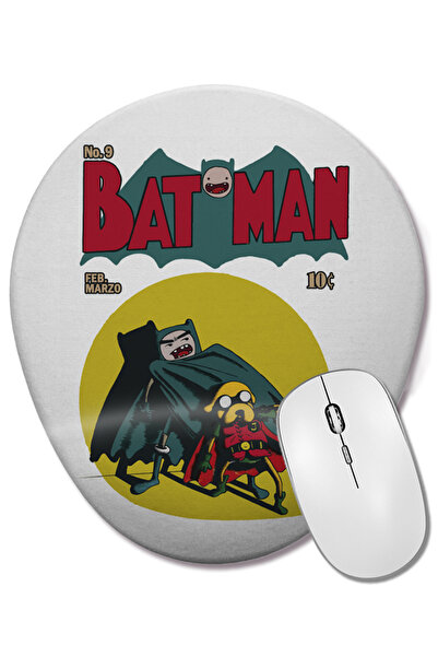 BASKI DÜNYASI Ώρα για Περιπέτεια Μπάτμαν Οβάλ Επιφάνεια Ποντικιού με Στήριγμα...