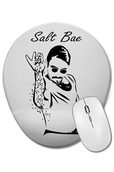 BASKI DÜNYASI Mouse Pad oval Nusret Salt Bea Tuz Şov cu suport pentru încheie...
