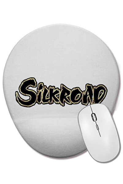 BASKI DÜNYASI Silkroad Online Bilek Destekli Oval Mouse Pad