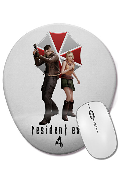 BASKI DÜNYASI Resident Evil xp ovalna podloga za miša sa podrškom za zglob