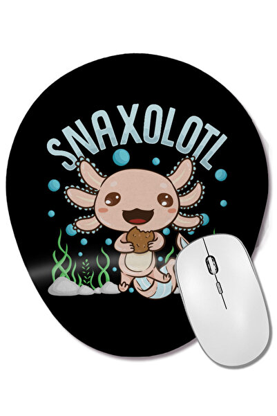BASKI DÜNYASI Snaxolotl Funny Axolotl Sushi Snacks Kawaii Animal Wrist Suppor...
