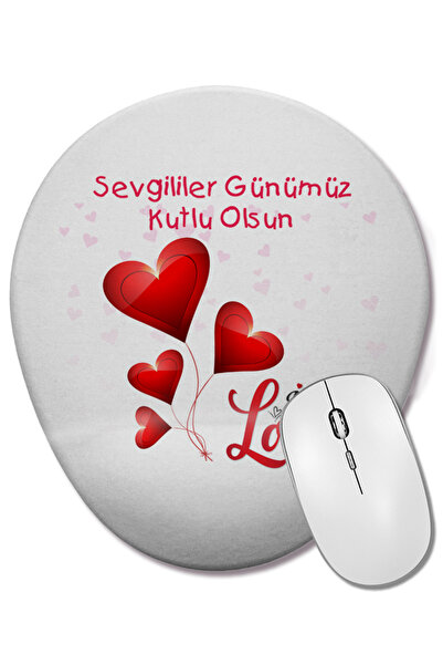 BASKI DÜNYASI Δώρο για την Ημέρα του Αγίου Βαλεντίνου 016 Οβάλ ποντίκι με υπο...