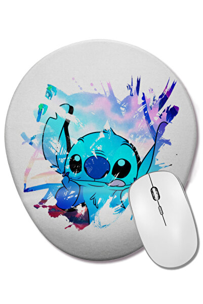 BASKI DÜNYASI Οβάλ ποντίκι ποντικοπολεμικής χρήσης Lilo And Stitch με στάμπα ...