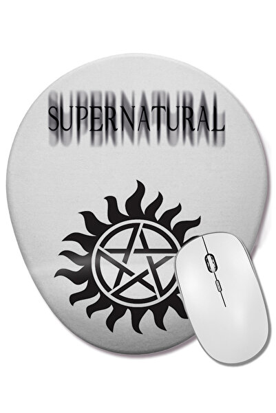 BASKI DÜNYASI Supernatural 01 Οβάλ ποντίκι με υποστήριξη καρπού