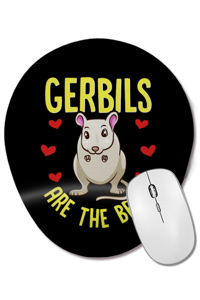 BASKI DÜNYASI Gerbils sunt cel mai buni mouse pad ovali cu suport pentru înch...