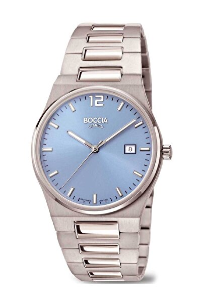 Boccia Ανδρικό ρολόι Boccia 3661-01, Quartz, 39mm, 5ATM