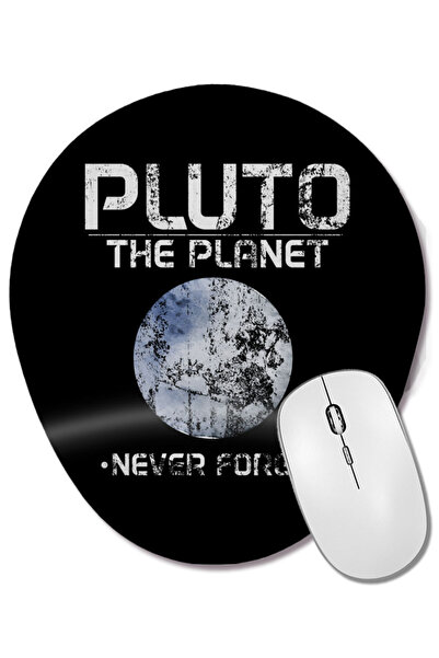 BASKI DÜNYASI Cute Pluto the Planet Never Forget Distressed Wrist Supported O...