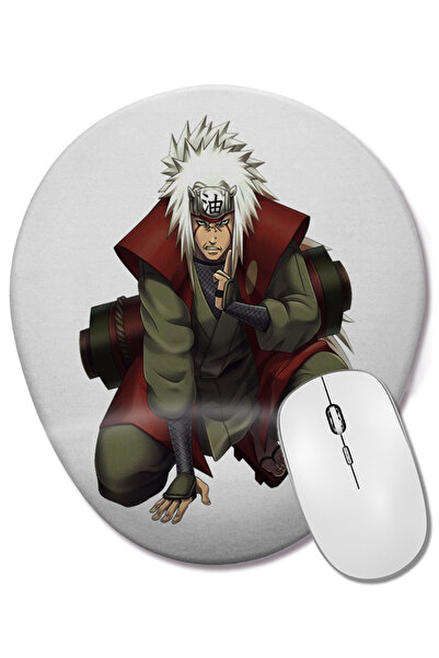 BASKI DÜNYASI Mouse Pad oval Jiraya cu suport pentru încheietura mâinii