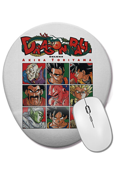 BASKI DÜNYASI Dragon Ball Z Membrii Quadro Mouse Pad oval cu suport pentru în...
