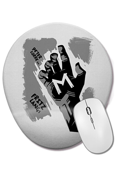 BASKI DÜNYASI Mouse Pad oval M Filme cu suport pentru încheietura mâinii