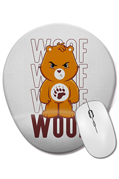 BASKI DÜNYASI Οβάλ ποντίκι με υποστήριξη καρπού Woof