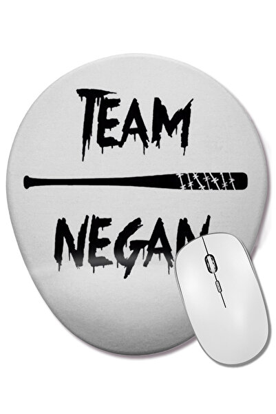 BASKI DÜNYASI Mouse Pad oval Team Negan cu suport pentru încheietura mâinii