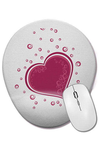 BASKI DÜNYASI Δώρο για την Ημέρα του Αγίου Βαλεντίνου 0117 Οβάλ ποντίκι με υπ...