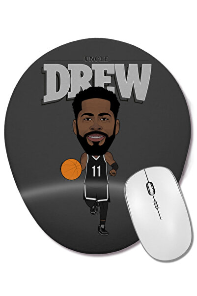 BASKI DÜNYASI Mouse Pad oval cu suport pentru încheietura mâinii Kyrie Irving Uncle Drew