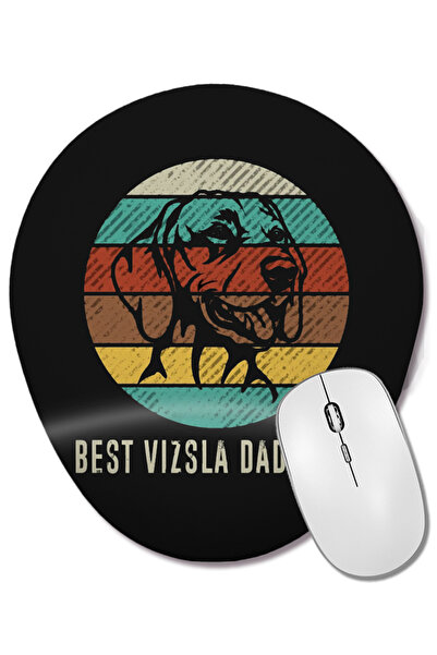 BASKI DÜNYASI Vintage Best Vizsla Dad Ever Cadou de Ziua Tatălui Mouse Pad ov...