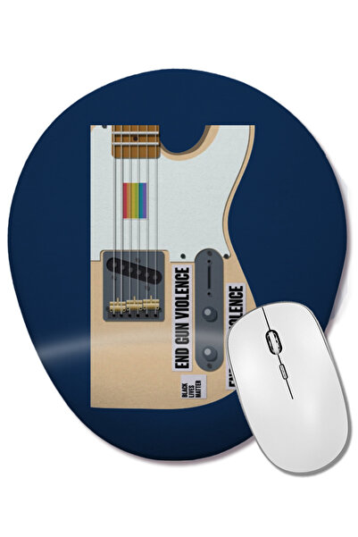 BASKI DÜNYASI Mouse Pad oval cu suport pentru încheietura mâinii pentru chita...