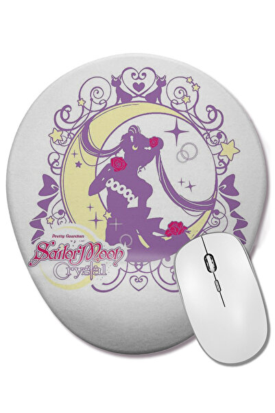 BASKI DÜNYASI Mouse Pad oval cu suport pentru încheietura mâinii Sailor Moon ...