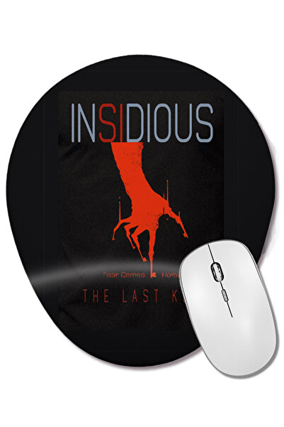 BASKI DÜNYASI Serie Insudious Mouse Pad oval cu suport pentru încheietura mâinii