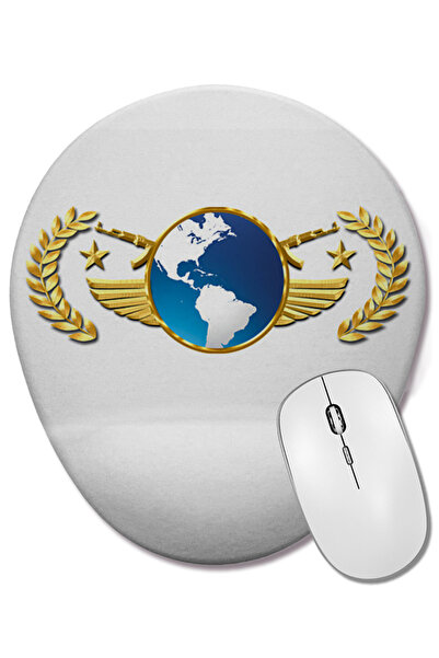 BASKI DÜNYASI Counter Strike The Global Elite Mouse Pad oval cu suport pentru...