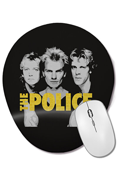 BASKI DÜNYASI The Police Cel mai bun mouse pad oval cu suport pentru încheietura mâinii