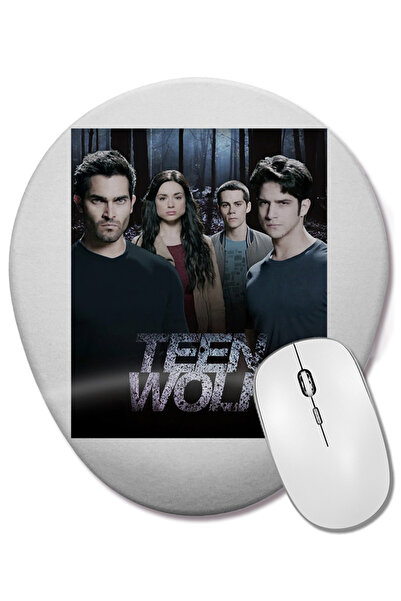 BASKI DÜNYASI Mouse Pad oval Teen Wolf 2 cu suport pentru încheietura mâinii
