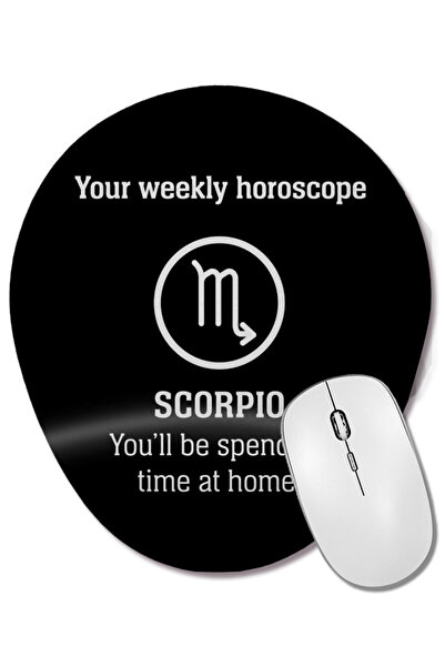 BASKI DÜNYASI Horoscopul săptămânal tău Scorpion Self Isolation Mouse Pad ova...