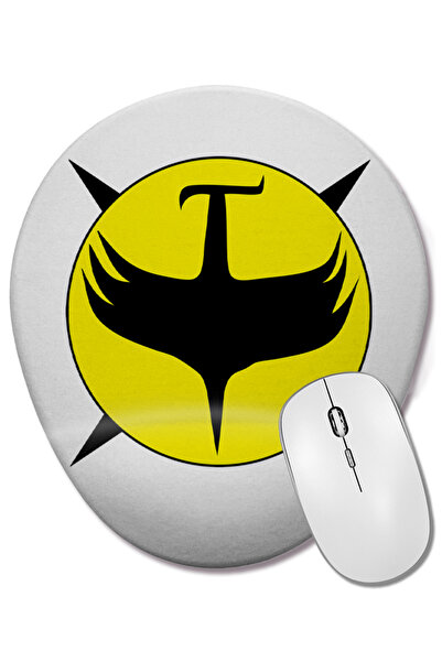 BASKI DÜNYASI Mouse Pad oval Zagor Tenay cu suport pentru încheietura mâinii